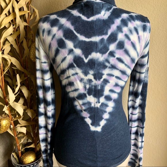 Free people we the free psychedelic turtleneck top - Picture 6 of 9